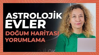 Astrolojik Evler  Doğum Haritası Yorumlama  DETAYLI ANLATIM [upl. by Marduk]