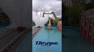 Tidal Wave 🌊 at ThorpeParkOfficial waterride themepark thorpepark tidalwave [upl. by Trella]