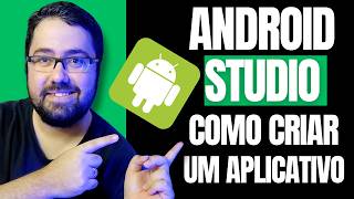 COMO CRIAR UM APLICATIVO COM ANDROID STUDIO E KOTLIN [upl. by Ilagam]