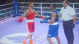 🔴Olympics2024 🇨🇺ARLEN LOPEZ VS 🇹🇷KAAN AYKUTSUN 80KG LIGHT HEAVYWEIGHT DIV Cuba Turkey [upl. by Ozzy]