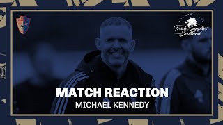 Match Reaction  Mick Kennedy responds to a 71 win over Berwick Rangers on the road [upl. by Alaric]