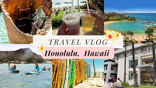 Oahu Adventures Lagoons Surfing Waikiki amp Pearl Harbor Visit and More 🏄🏼‍♀️🤿🌺 Final Vlog [upl. by Kirstin]