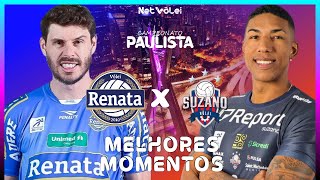 SUZANO vs CAMPINAS  Melhores Momentos  FINAL Paulista Masculino 2024  Jogo 2 GOLDEN SET [upl. by Philip]