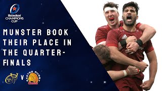 Highlights  Munster Rugby v Exeter Chiefs  Round of 16 │Heineken Champions Cup Rugby 202122 [upl. by Rabush7]