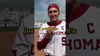 quotShe hit the crap outta that thingquot 💥 Kinzie Hansen on Jayda Colemans walkoff HR shorts [upl. by Rigby]