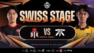 FIL M6 Swiss Stage Day 4  BTK vs FNOP Game 3 [upl. by Esele]