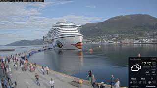 First port call of Port of Nordfjordeid [upl. by Retrac]