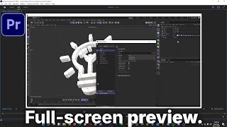 🎞️ Editing Tip  Do A quotFullScreenquot Editing Preview in Premiere Pro [upl. by Veejar587]