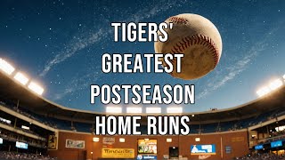 Tigers Greatest Postseason Home Runs [upl. by Gare]