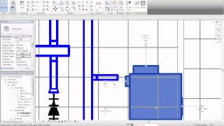 revit شرح ريفيت hvac example [upl. by Eidob]