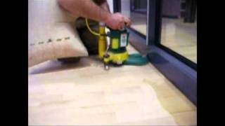 How To Sand Wooden Floor Edges [upl. by Llij]