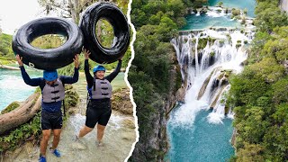 ¿Es este el MEJOR PARAÍSO de la Huasteca Potosina 🤔 quotCascada el mecoquot [upl. by Laraine4]