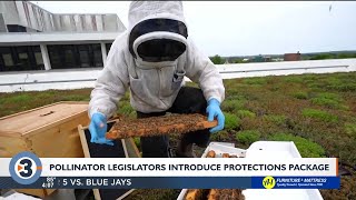 Legislators introduce Pollinator Protection Package [upl. by Millburn]