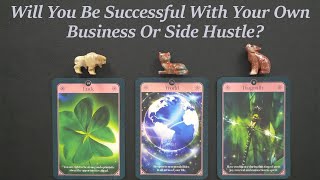 Will You Be Successful With Your Own Business Or Side Hustle  Timeless pick a card tarot reading [upl. by Maddock629]