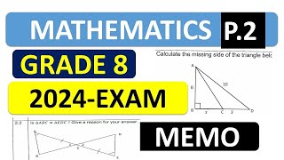 GRADE 8 MATHEMATICS P2 2024 FINAL EXAM NOVEMBER PREPARATIONS MATHEMATICS GRADE 8 SCOPE THUNDEREDU [upl. by Annohsat]