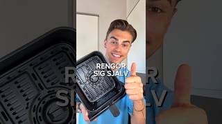 30 anledningar till att du BEHÖVER en airfryer part 630  rengör sig själv 👀🧼 airfryer hack [upl. by Mraz983]