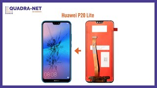 Huawei P20 Lite  Wymiana wyświetlacza  Screen Replacement Repair [upl. by Lamori]