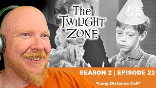 THE TWILIGHT ZONE 1961  CLASSIC TV REACTION  Season 2 Ep 22  Long Distance Call  tvreaction [upl. by Ibrab690]