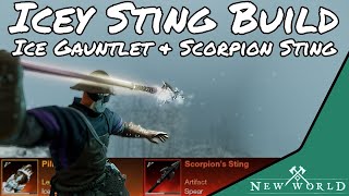 Ice GauntletScorpion Sting PVP Build  New World Season 5 [upl. by Ratcliffe2]