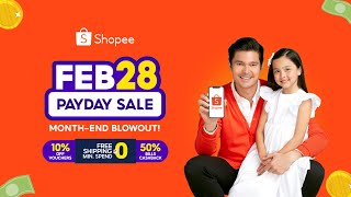 Shopee Feb 28 Payday Sale na [upl. by Ariday]