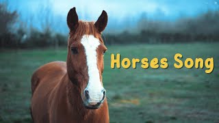 🎶 Horses Song for Kids  Fun Learning amp SingAlong 🐴 [upl. by Yenal]