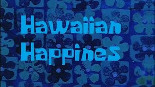 SpongeBob Production Music Hawaiian Happiness [upl. by Aima851]