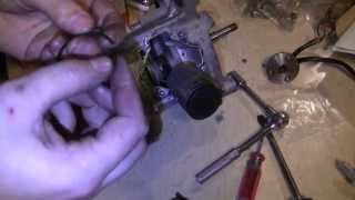 How to Drop amp Rebuild a Honda Hobbit PA50 II Moped Engine Step by Step [upl. by Eynaffit]