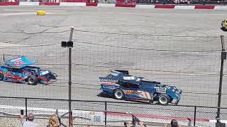 Outlaw Late Model Oval Dash 4 Cash Indianapolis Speedrome 6302024 [upl. by Crooks794]