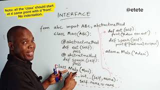 Understanding Interface in Python A Guide to Abstract Base Class s3ep23 education everyone [upl. by Arukas]