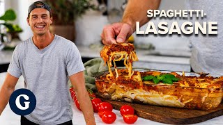 Spaghettilasagne Ultimat familjemiddag som som är galet god enkel och matlådevänlig [upl. by Acimot]