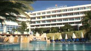 Mediterranean Beach Hotel Limassol Cyprus [upl. by Ytsanyd81]