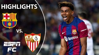 Barcelona vs Sevilla  LALIGA Highlights  ESPN FC [upl. by Kciv]