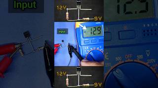 12v to 9v Converter circuit 12vto9v voltageconverter circuit shorts [upl. by Atnuahc683]