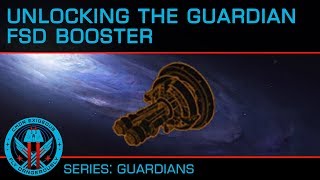 Unlock the Guardian Frame Shift Drive Booster FSD in Elite Dangerous for Maximum Range Tutorial [upl. by Alsworth]