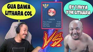 YANG DITUNGGU TOP GLOBAL LAYLA VS TOP GLOBAL MIYA  DWI WOII [upl. by Knobloch]