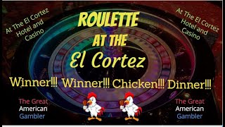 Another Winning Roulette Session at The El Cortez [upl. by Anoyek212]