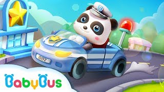 Little Panda Policeman  Gameplay Video  Educational Games for kids  Kids Cartoon  BabyBus [upl. by Noirret]