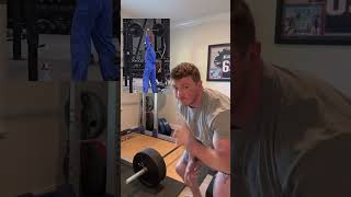 One arm clean anatoly weightlifting gym [upl. by Leahkim]