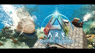 Ark Survival Ascended quotLets Playquot S1 E4 Leedsichthys Attack [upl. by Anitnuahs542]