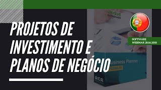 Webinar  Business Planner Portugal Projetos de Investimento e Planos de Negócio [upl. by Najar335]