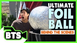 Making the Foil Ball Contraption BTS [upl. by Lavern380]