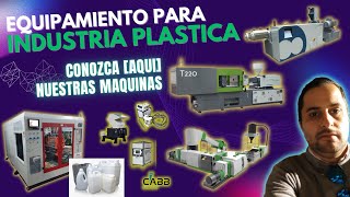 Maquinarias para Industria Plastica 🏭 conózcalas AQUÍ Inyectoras Extrusoras Sopladoras ➕ GARANTIA✅ [upl. by Milan451]