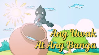 Ang Uwak at Ang Banga  Maikling Kuwento  Pabula [upl. by Nus85]