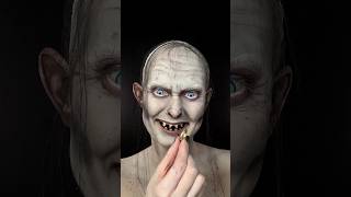 Gollum Makeup Tutorial lotr gollum makeuptutorial halloween [upl. by Leuqram]