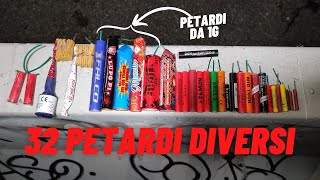 SUPER CONFRONTO tra 32 PETARDI DIVERSI al FONOMETRO [upl. by Wittie]