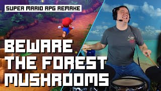 quotBeware The Forest Mushroomsquot From Super Mario RPG Remake On Drums [upl. by Reuben681]