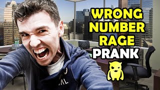 Wrong Number Rage Prank  Ownage Pranks [upl. by Corby]