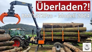 Überladen BMF14T2Pro  Modell 2024  Ersteinsatz am Fendt Favorit 511 C [upl. by Walls]