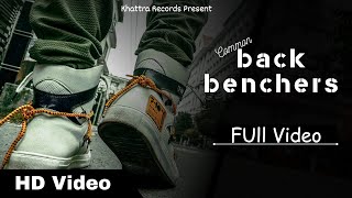 Back Benchers Official Video Common  Prod HoneyKhattra​⁠ SukhMomiEditz  Drill Rap Song 2024 [upl. by Longawa]