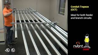 nVent CADDY Conduit Trapeze CCT [upl. by Bennie]